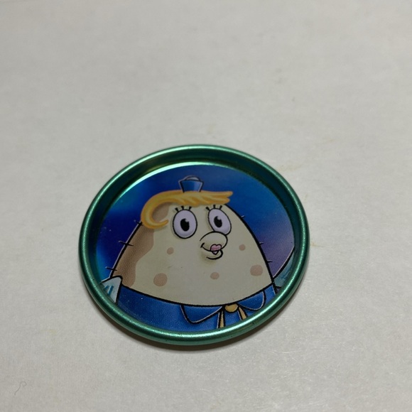 SpongeBob SquarePants Arcade Exclusive Rare Metal Pogs Set - Picture 12 of 14